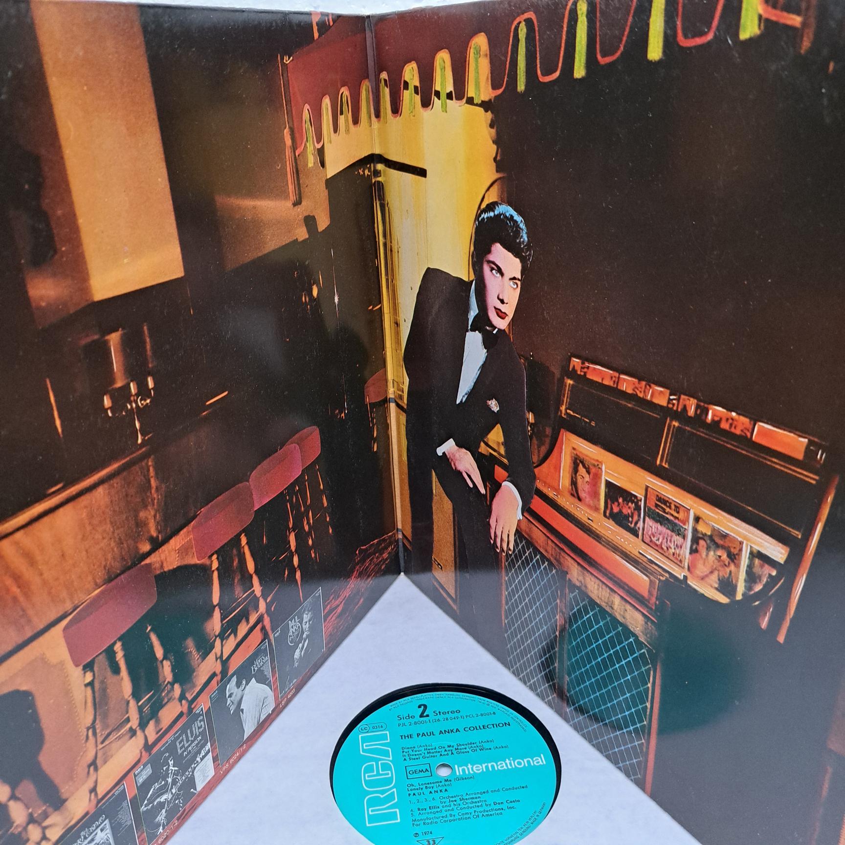Paul Anka – The Paul Anka Collection Disc VINIL 2LP VG - imagine 3