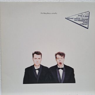 Pet Shop Boys – Actually Disc VINIL LP VG+