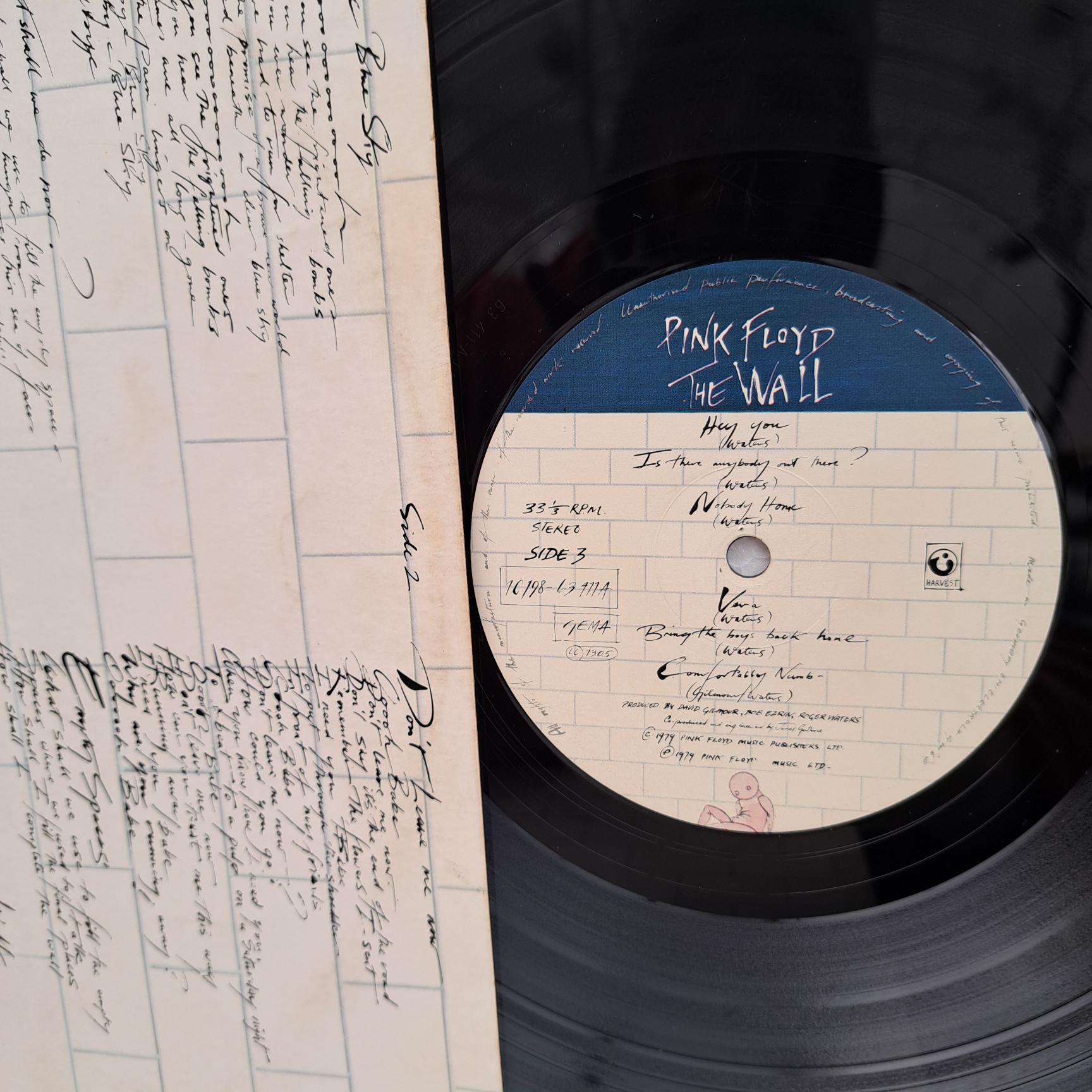 Pink Floyd – The Wall Disc VINIL LP VG VG+ (R) - imagine 3