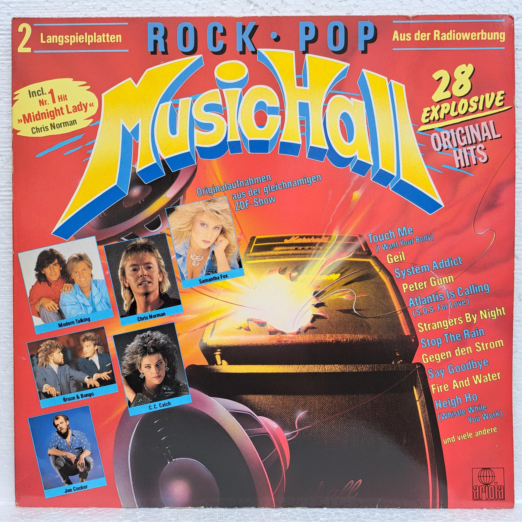 Rock - Pop - Music Hall Disc VINIL 2LP VG+ (R) Chris Norman - C C Catch - Silent Circle - Phyllis Rhodes - Modern Talking - Bruce + Bongo ...