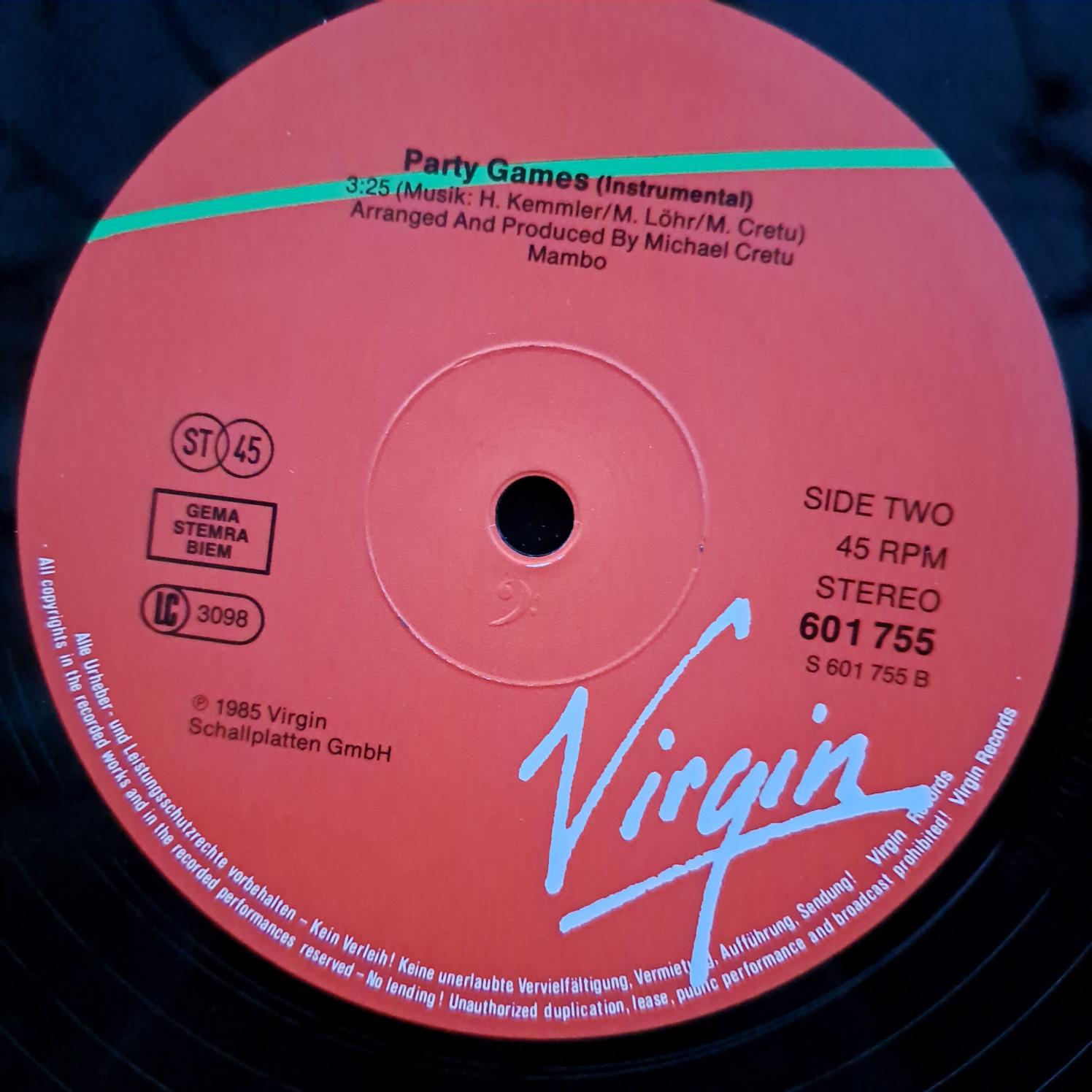 Sandra – (I'll Never Be) Maria Magdalena Disc VINIL MAXI VG VG- (R) - imagine 2