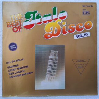 The Best Of Italo-Disco Vol. 10 - X   Disc VINIL LP VG VG+    (box1)  Scotch, Linda Jo Rizzo, Ken Laszlo, chip Chip, Laserdance, Sandy Marton ...