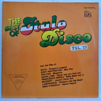 The Best Of Italo-Disco Vol. 11   Disc VINIL LP VG+  (box2)   David Lyme  Koto fun fun megamix  Francesco Napoli megamix Mike Hazzard Vanilla Mozzart