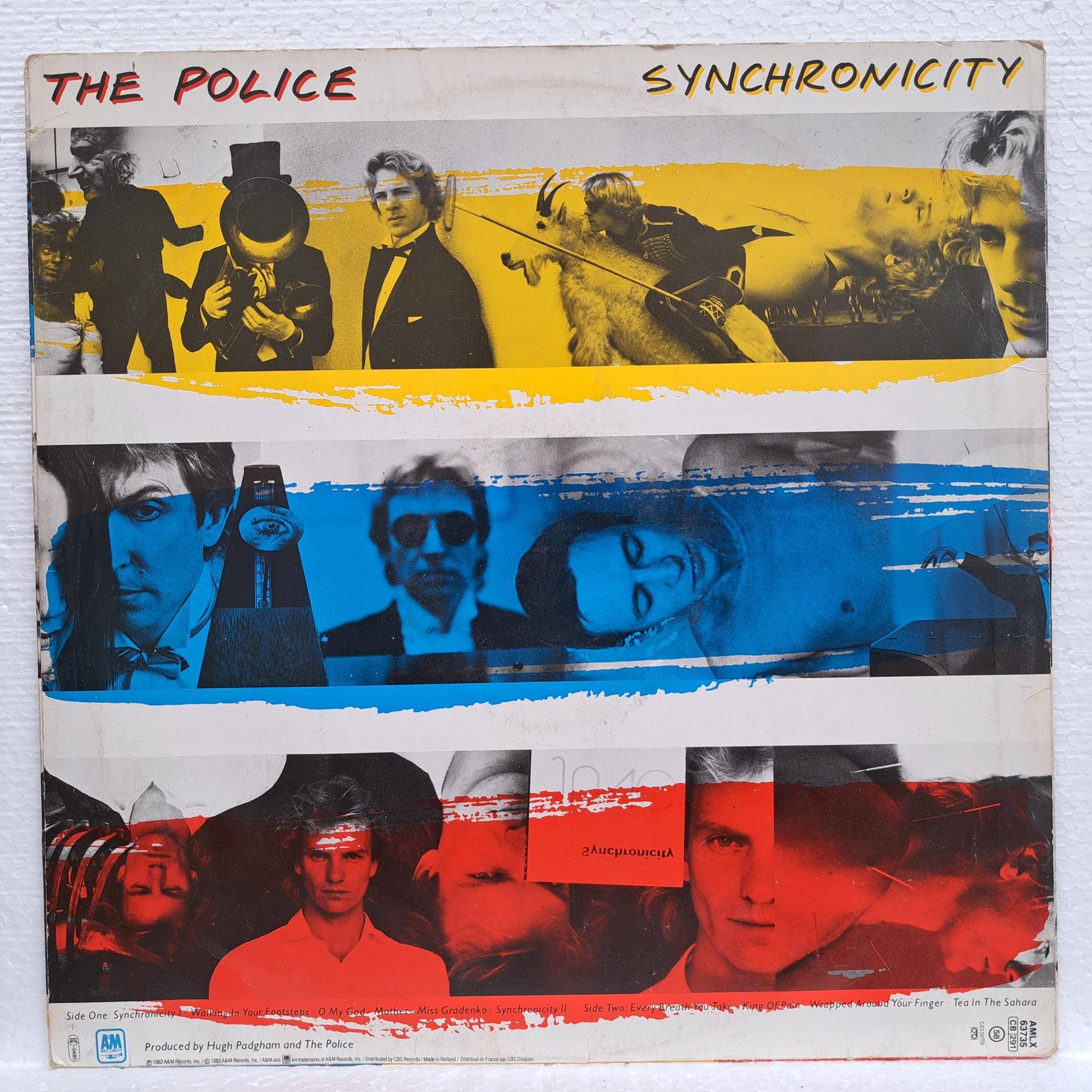 The Police – Synchronicity Disc VINIL LP VG (COPIAZA)