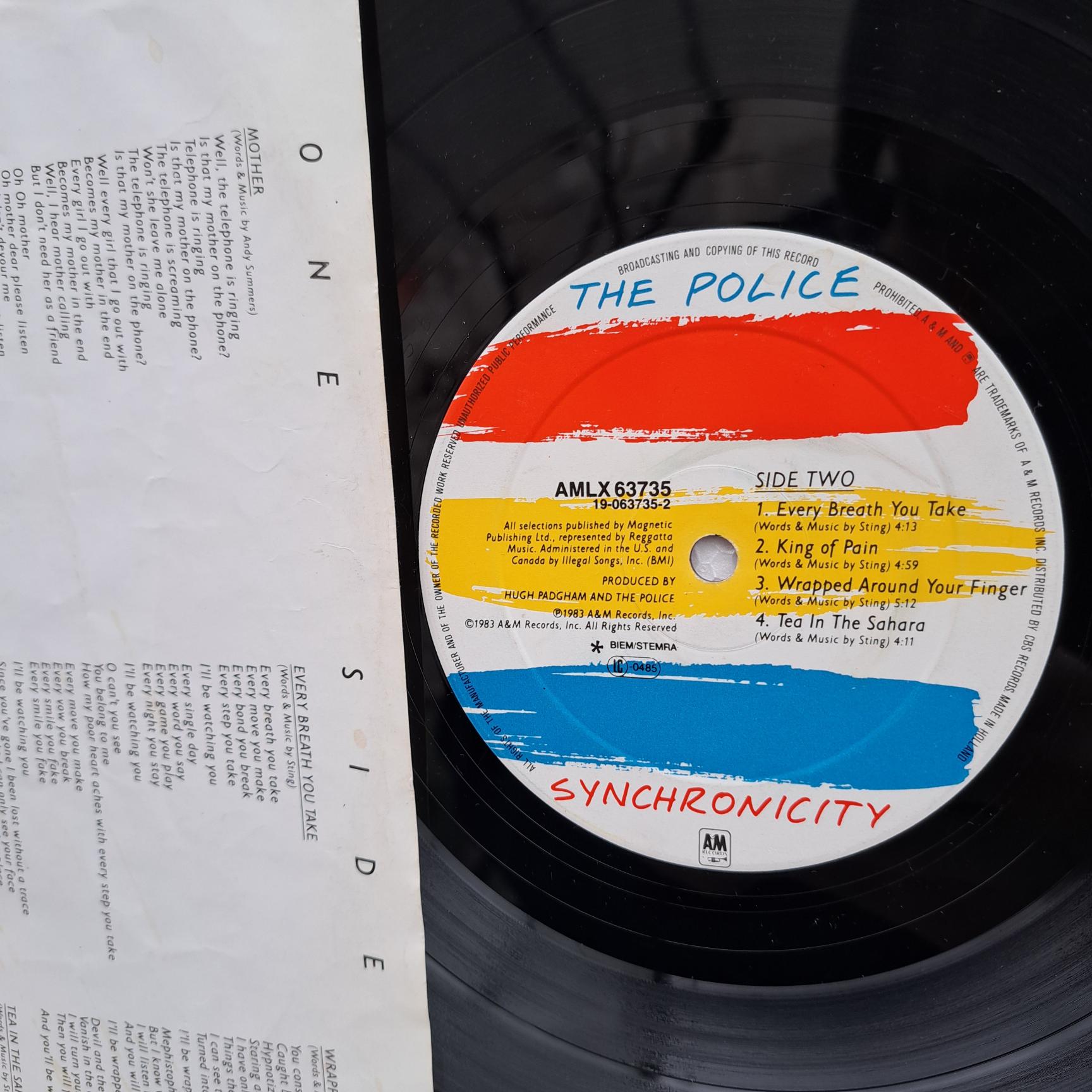 The Police – Synchronicity Disc VINIL LP VG (COPIAZA) - imagine 3