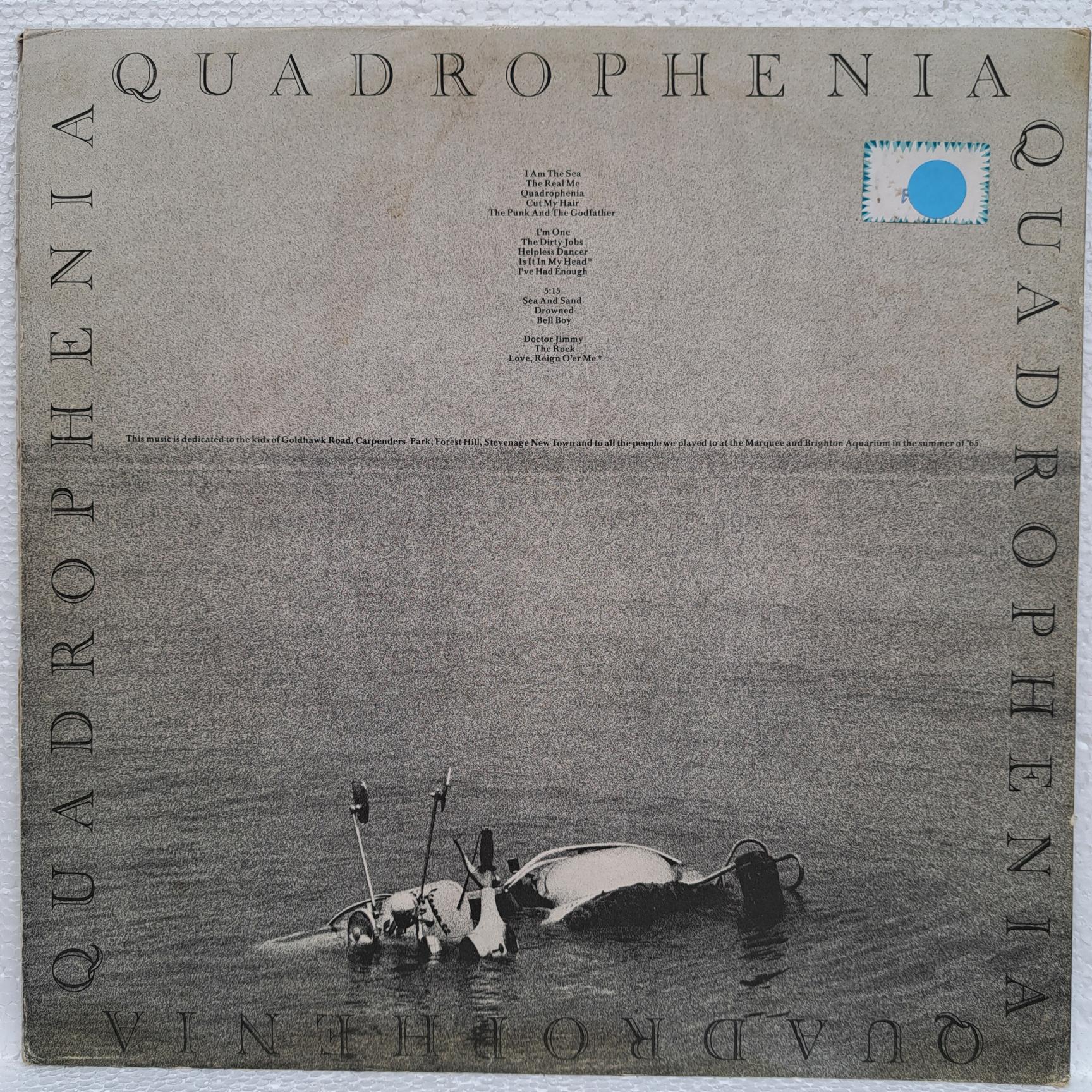 The Who – Quadrophenia Disc VINIL LP VG - imagine 2