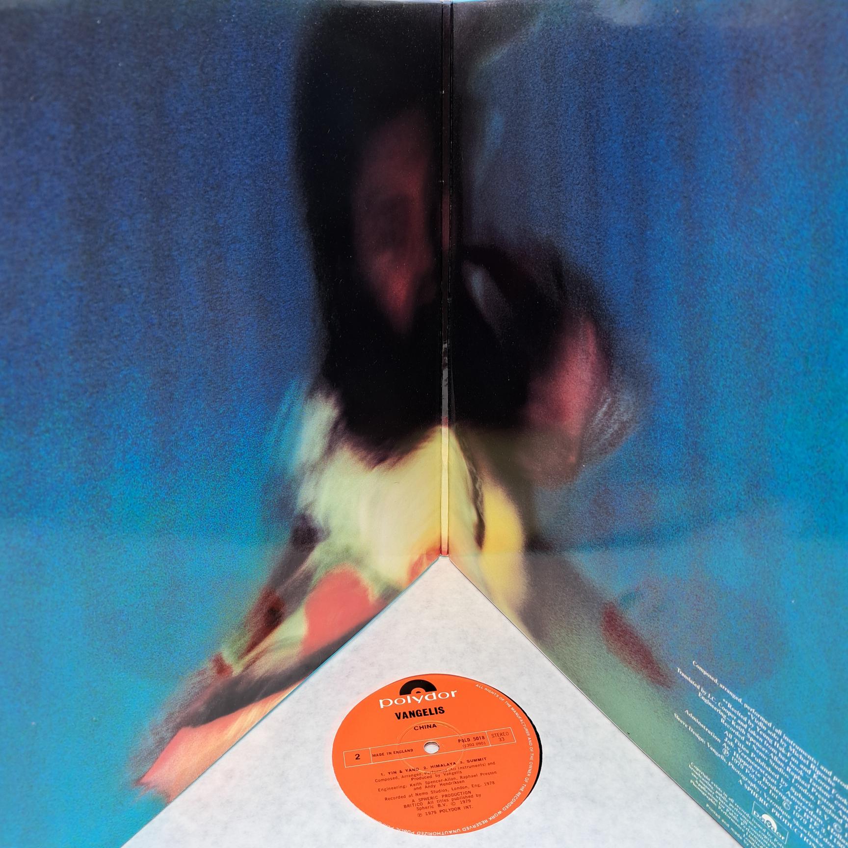Vangelis – China … Disc VINIL LP VG+ - imagine 3
