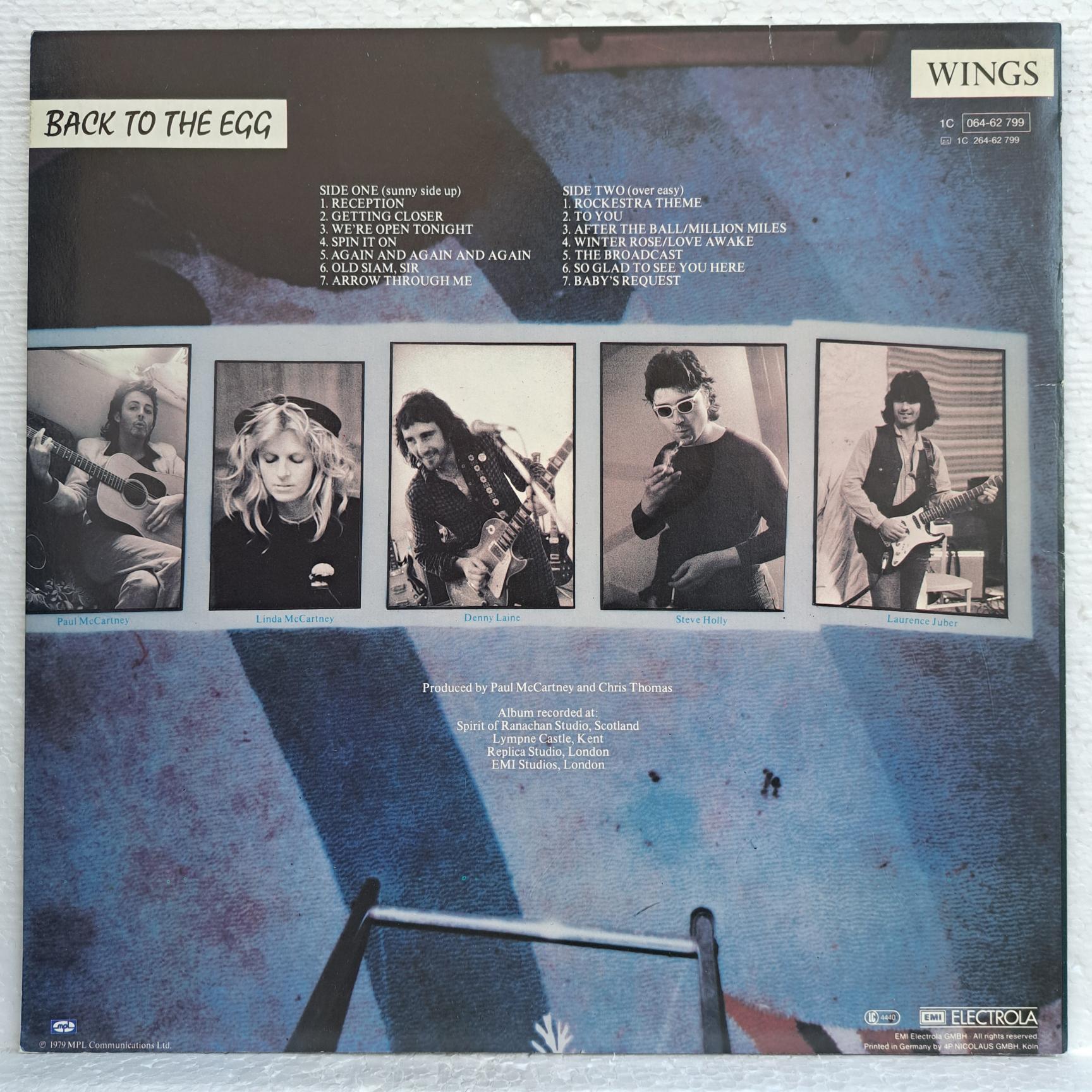 Wings – Back To The Egg isc VINIL LP VG+ (box2) - imagine 3