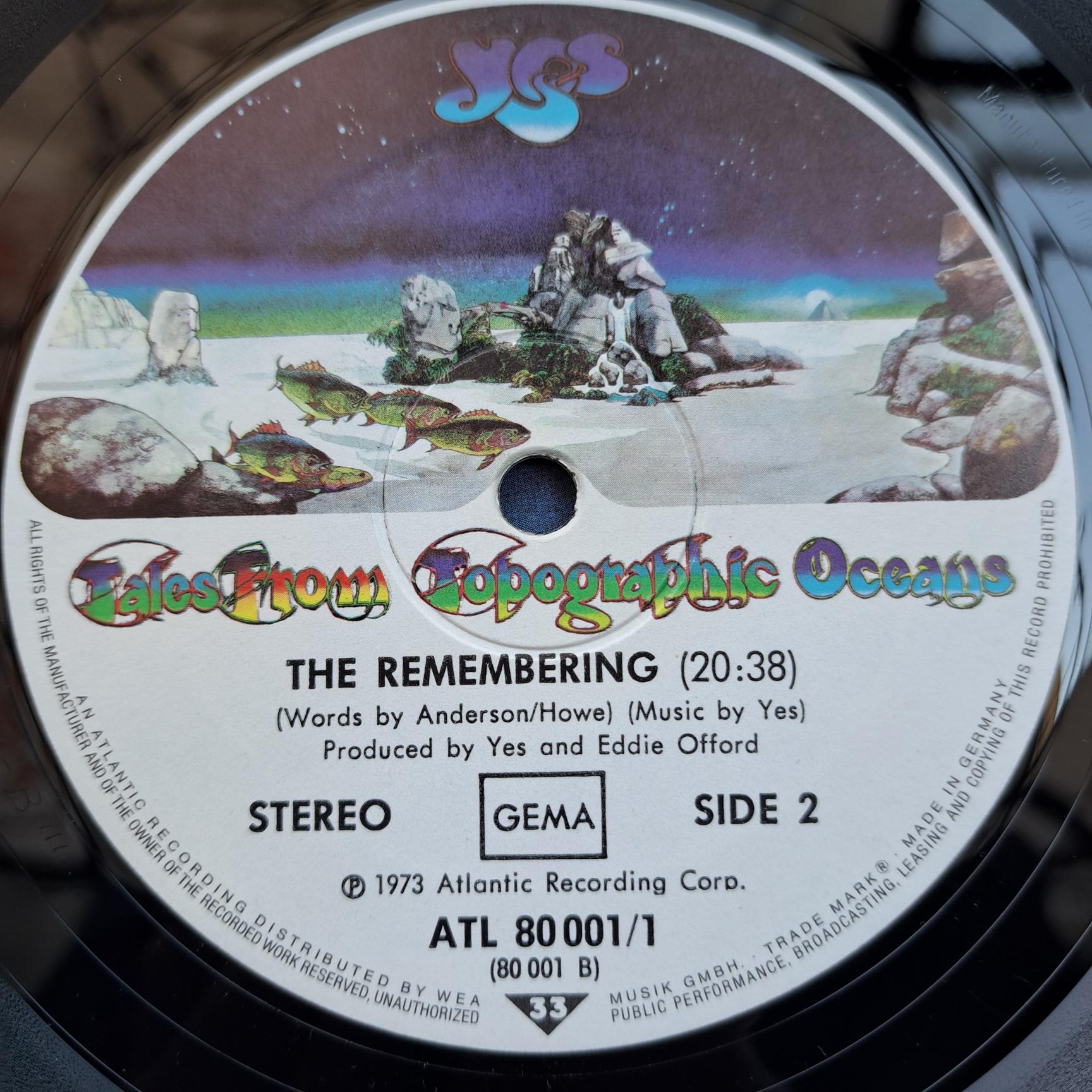 Yes – Tales From Topographic Oceans Disc VINIL 2LP VG VG+ (REPOSTAT) - imagine 3