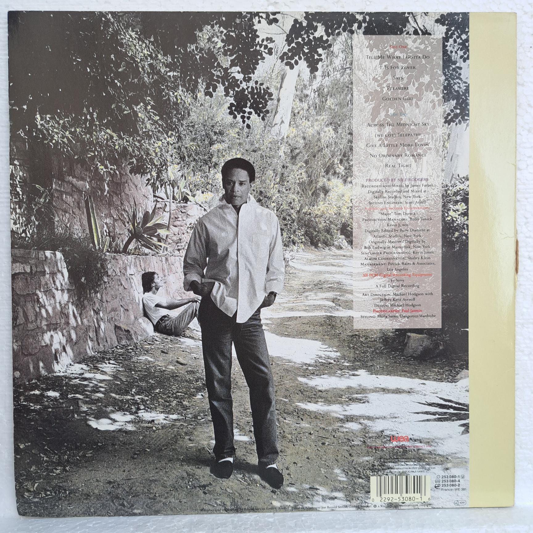 Al Jarreau – L Is For Lover Disc VINIL LP VG+ (R) - imagine 2