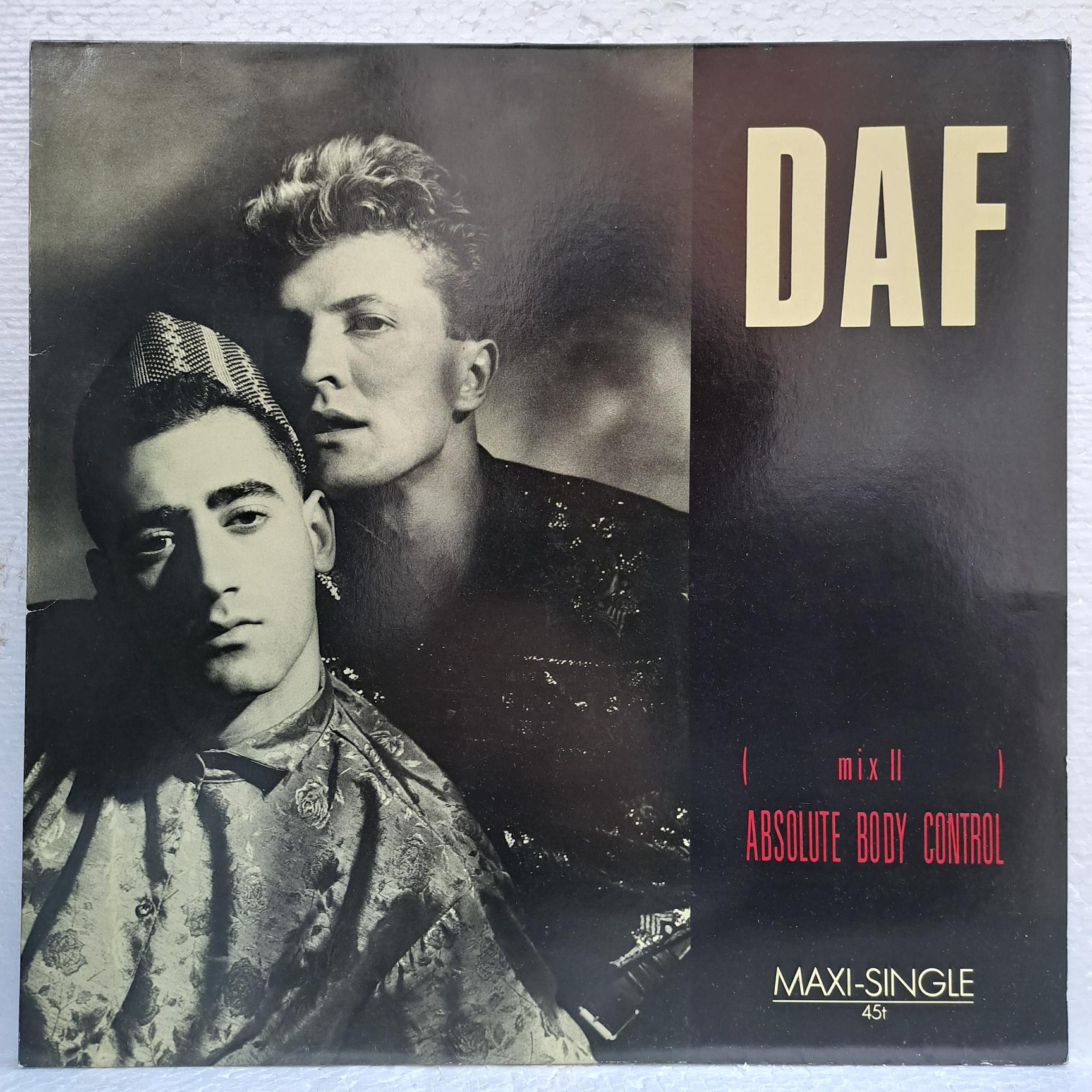 DAF Deutsch Amerikanische Freundschaft – Absolute Body Control Disc VINIL maxi VG+ (box1)