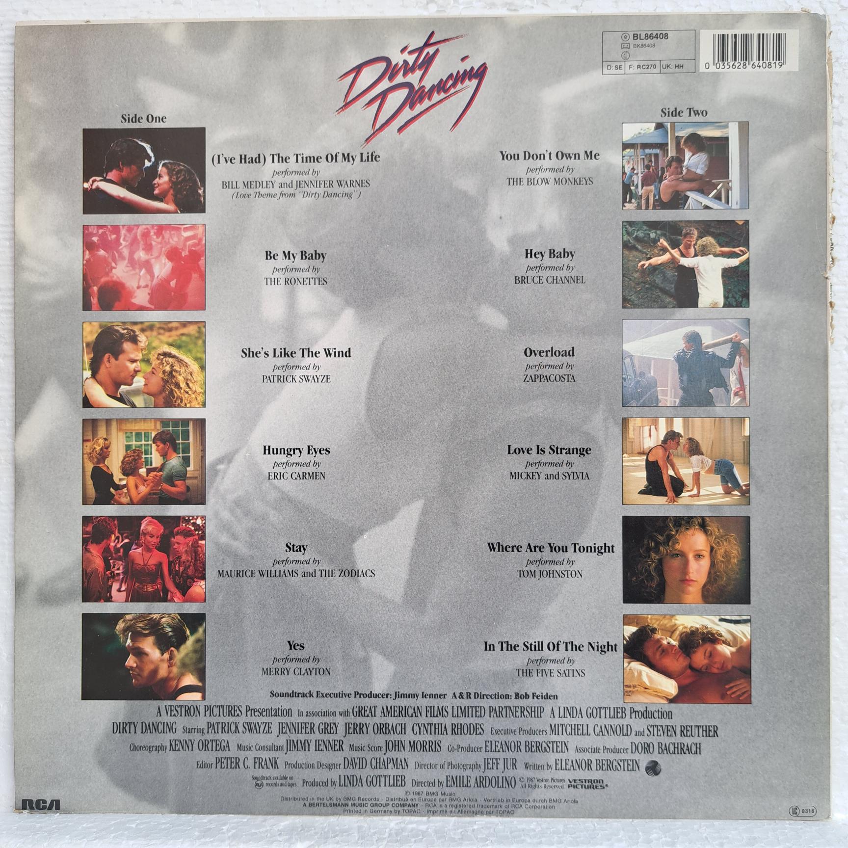 Dirty Dancing - Disc VINIL LP VG+ (SP) - imagine 3
