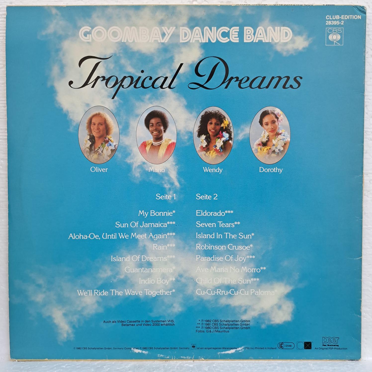 Goombay Dance Band – Tropical Dreams Disc VINIL LP VG+ (R) - imagine 3