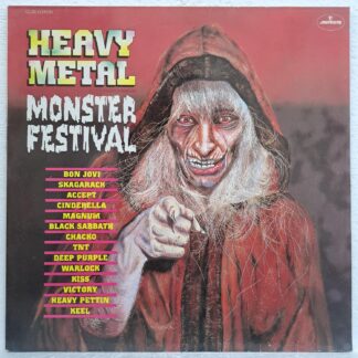 Heavy Metal Monster Festival   Disc VINIL LP VG+ (box1)  Bon Jovi - Warlock - Cinderella- Accept - Black Sabbath - TNT - Heavy Pettin - Kiss - Dee Purple ...