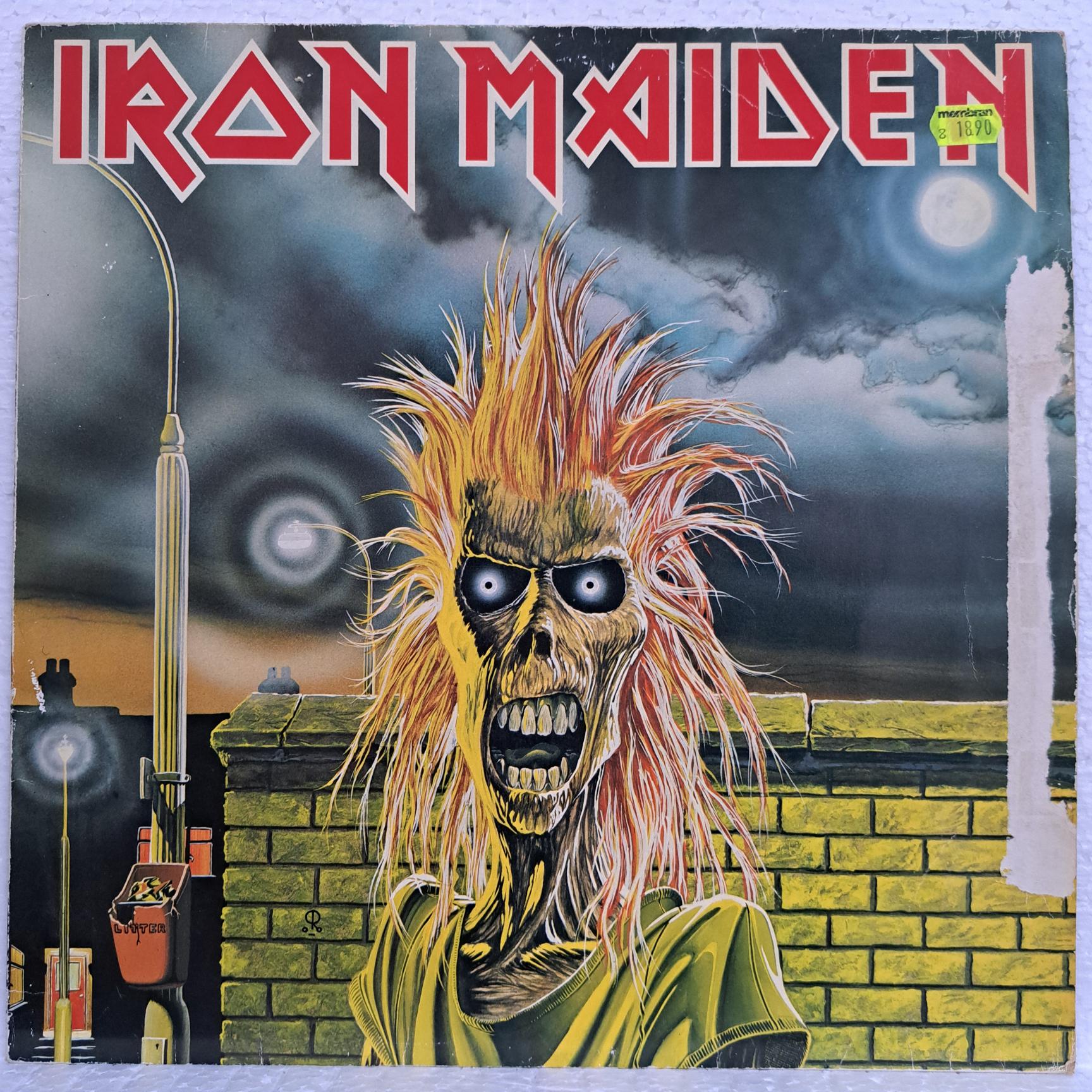 Iron Maiden – Iron Maiden Disc VINIL LP VG -
