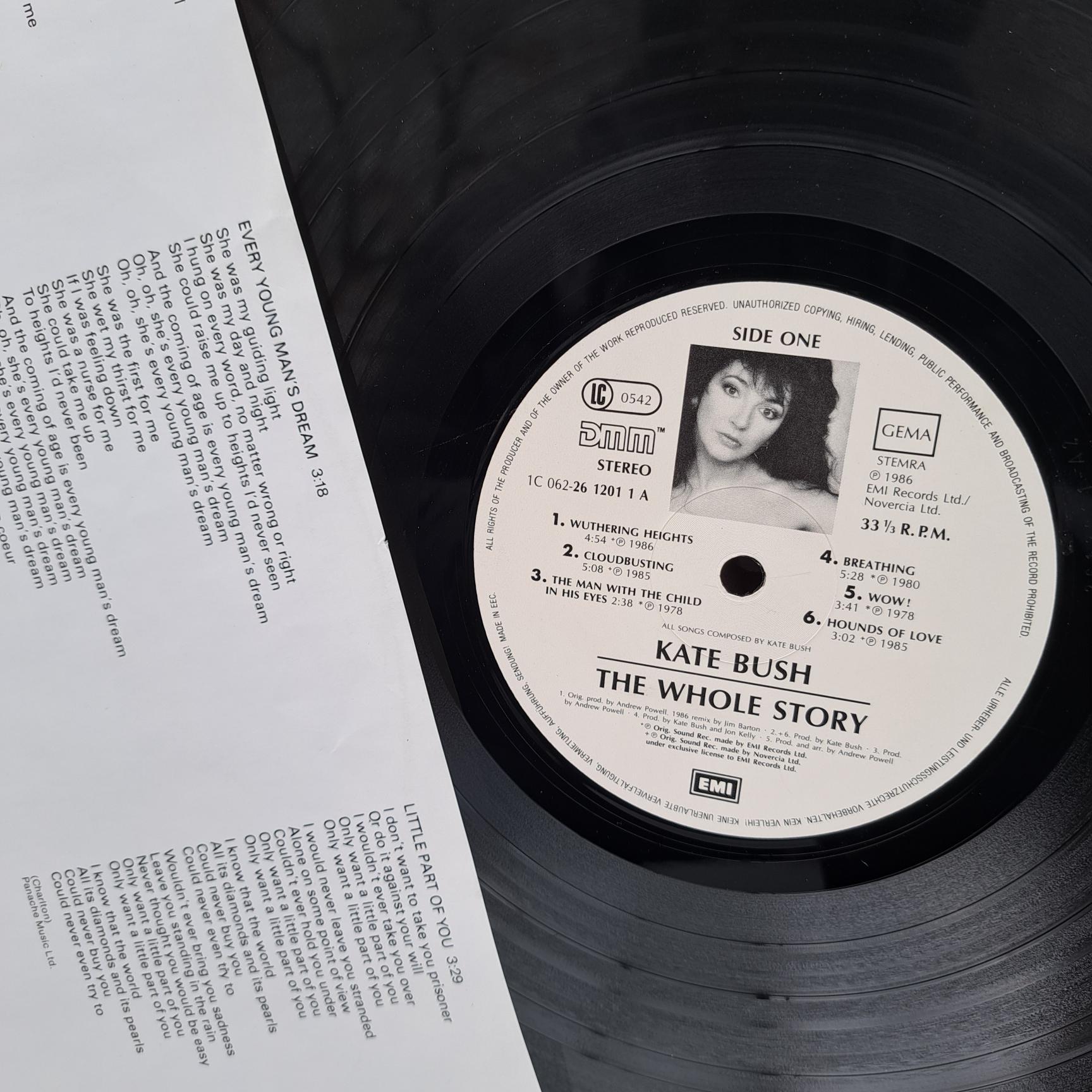 Kate Bush – The Whole Story Disc VINIL LP VG + - imagine 3
