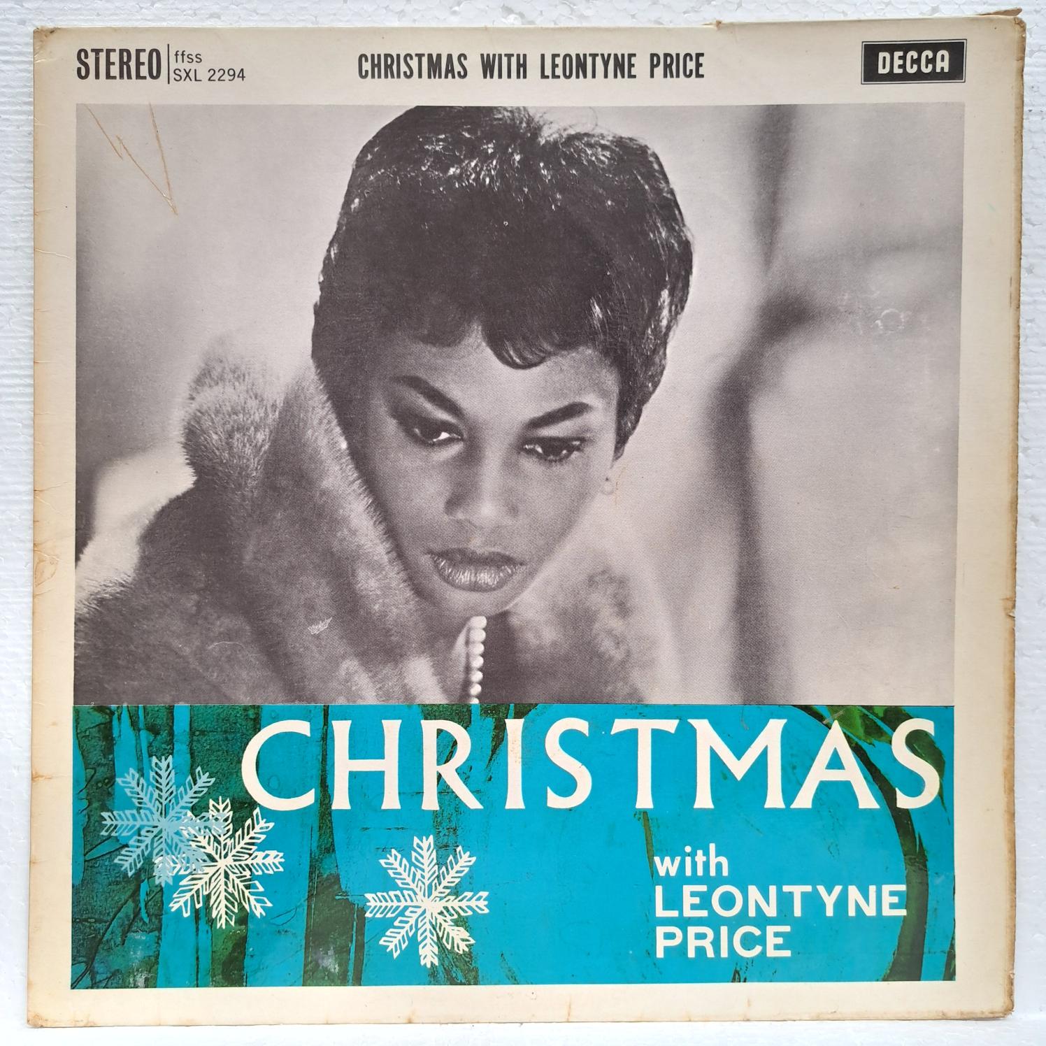 Leontyne Price – Christmas With Leontyne Price Disc VINIL LP VG VG -