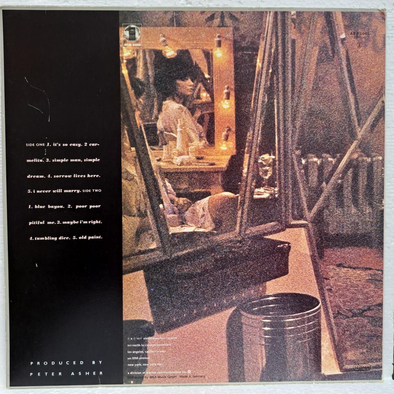 Linda Ronstadt – Living In The USA Disc VINIL LP VG RESIGILAT - imagine 2