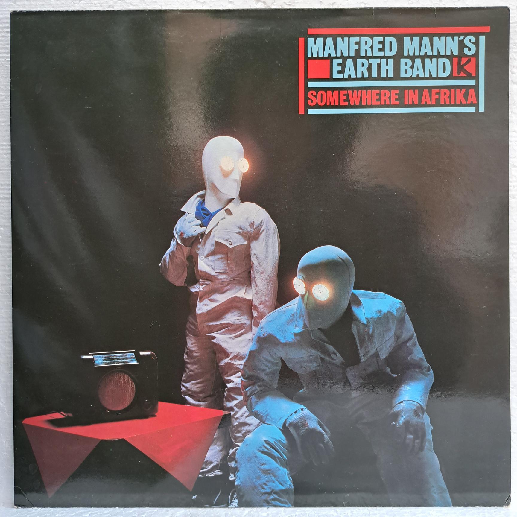 Manfred Mann's Earth Band – Somewhere In Afrika Disc VINIL LP VG+