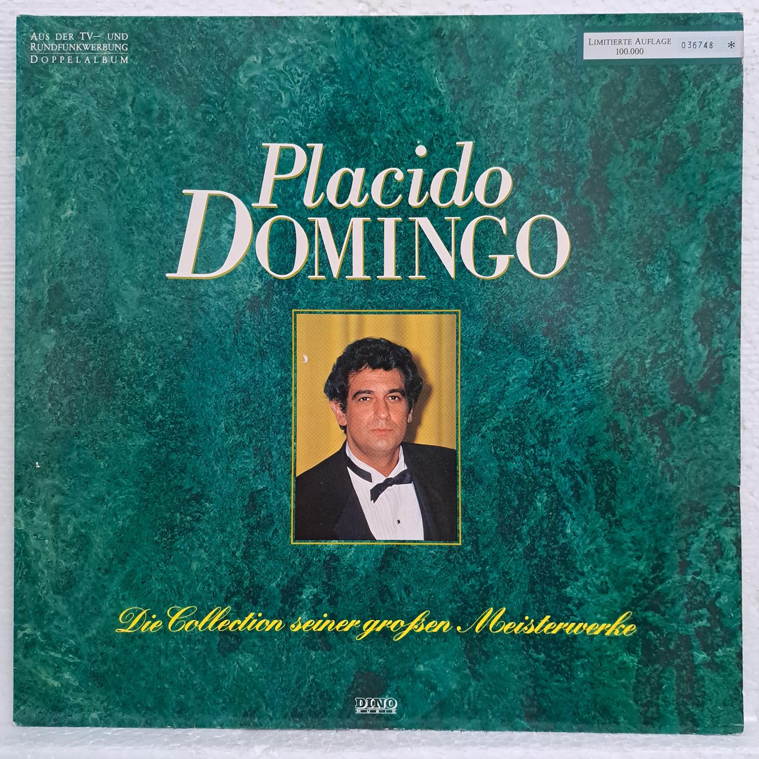 Placido Domingo Disc VINIL 2LP VG+ (box1)
