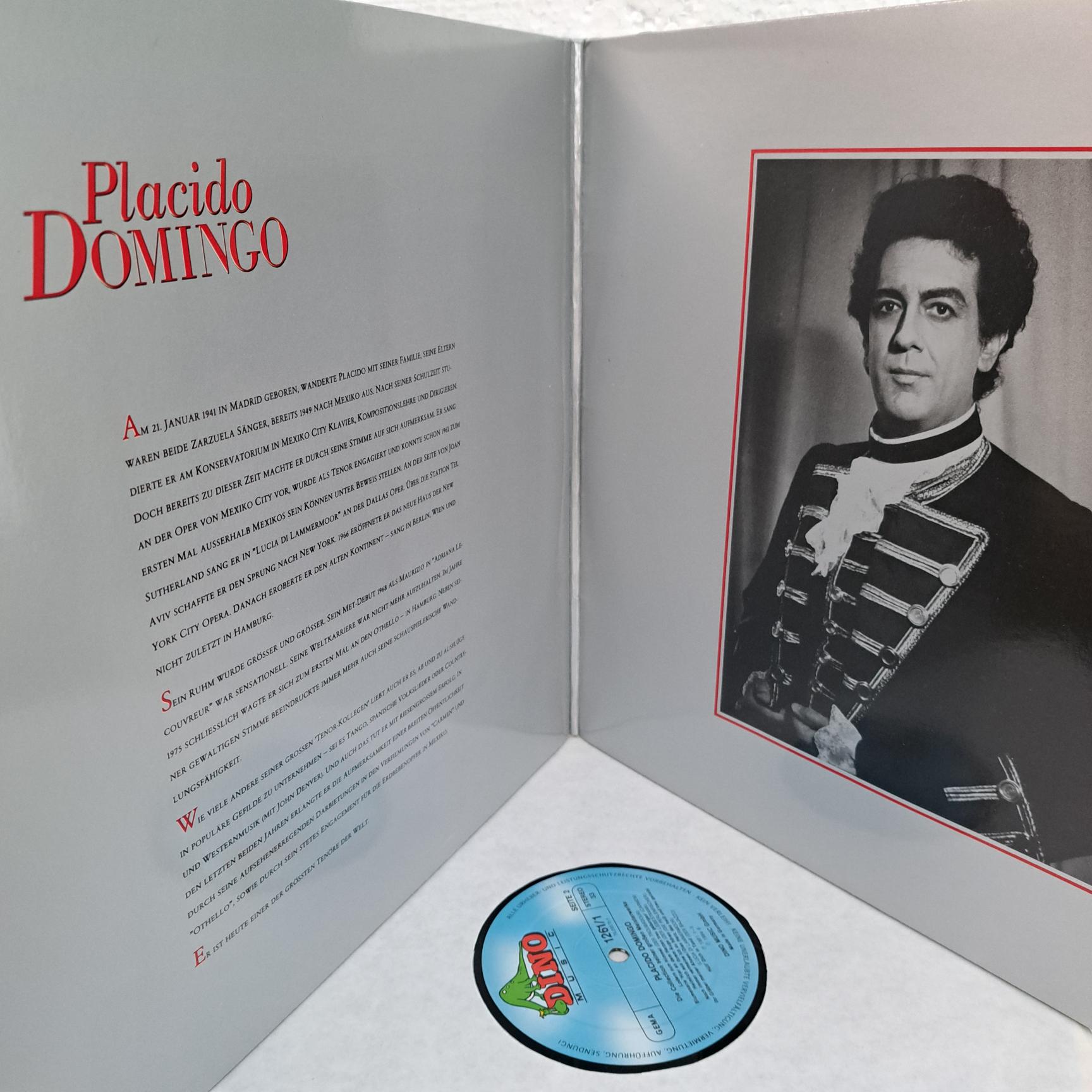 Placido Domingo Disc VINIL 2LP VG+ (box1) - imagine 2