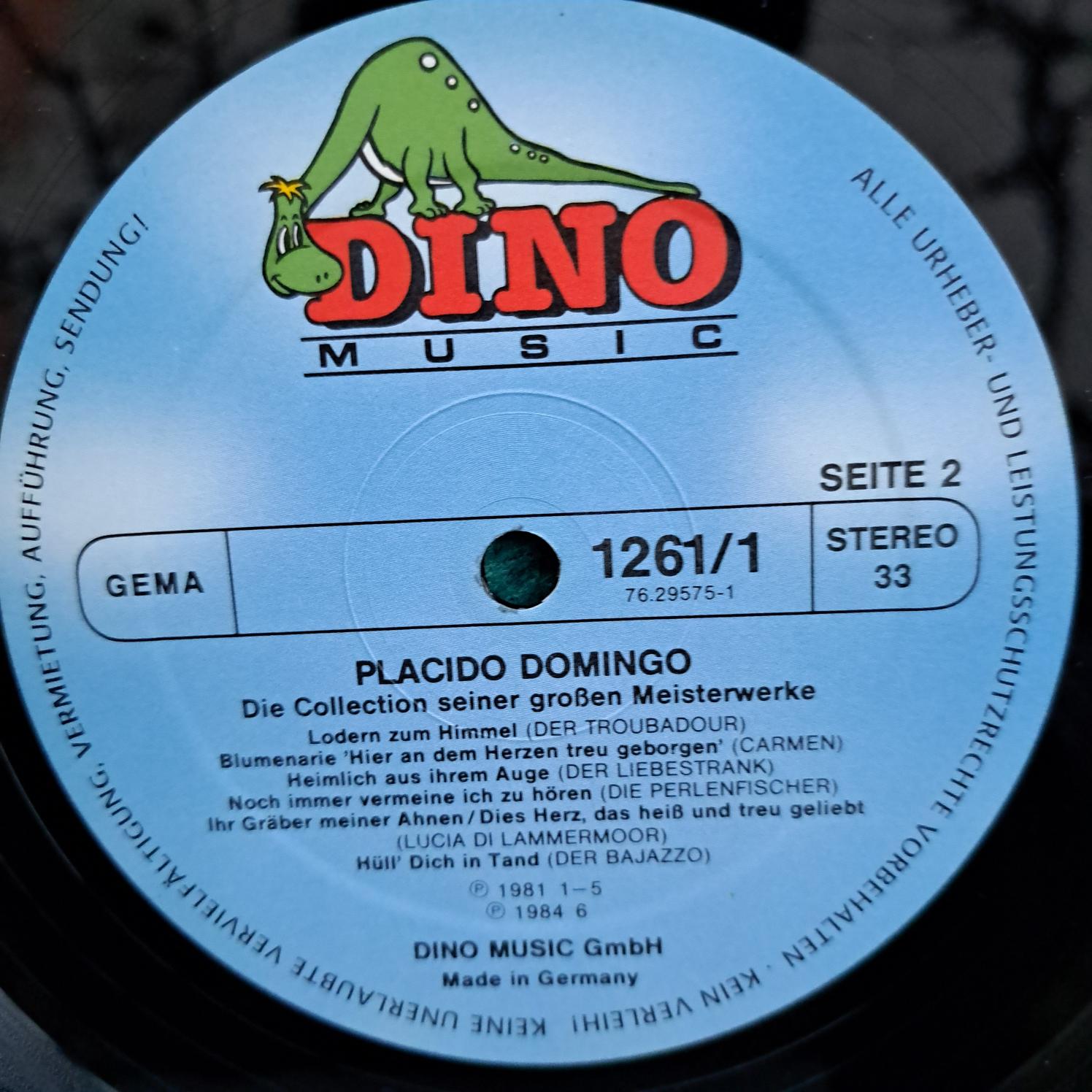 Placido Domingo Disc VINIL 2LP VG+ (box1) - imagine 3