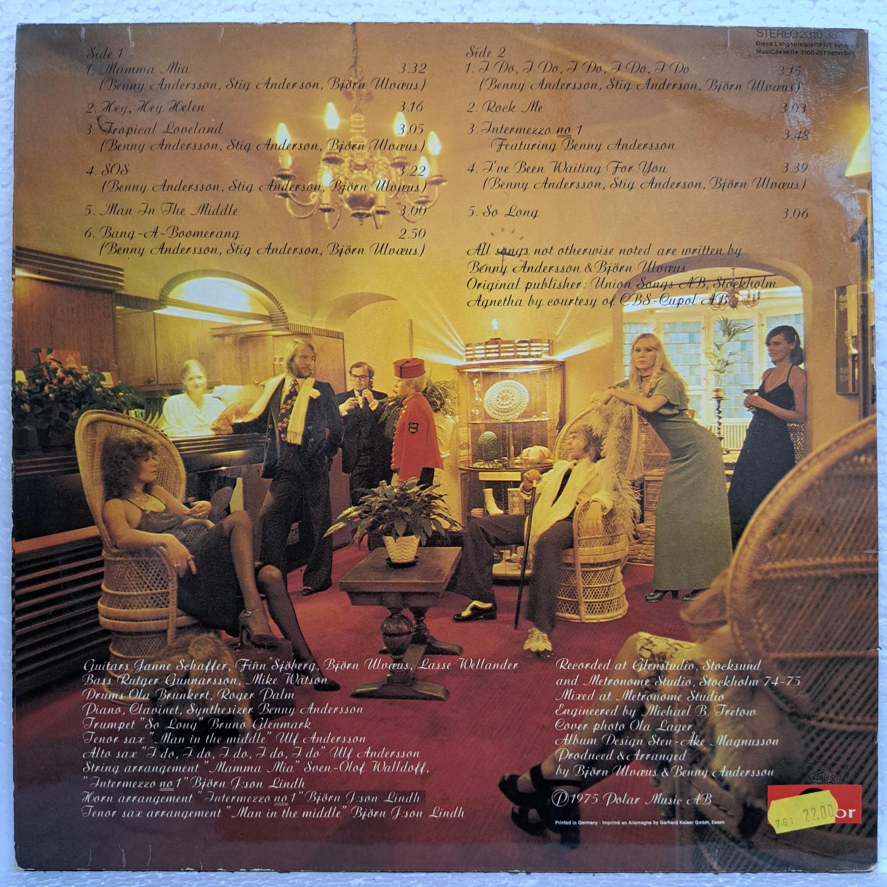 ABBA – ABBA Disc VINIL LP VG+ (box8) - imagine 3