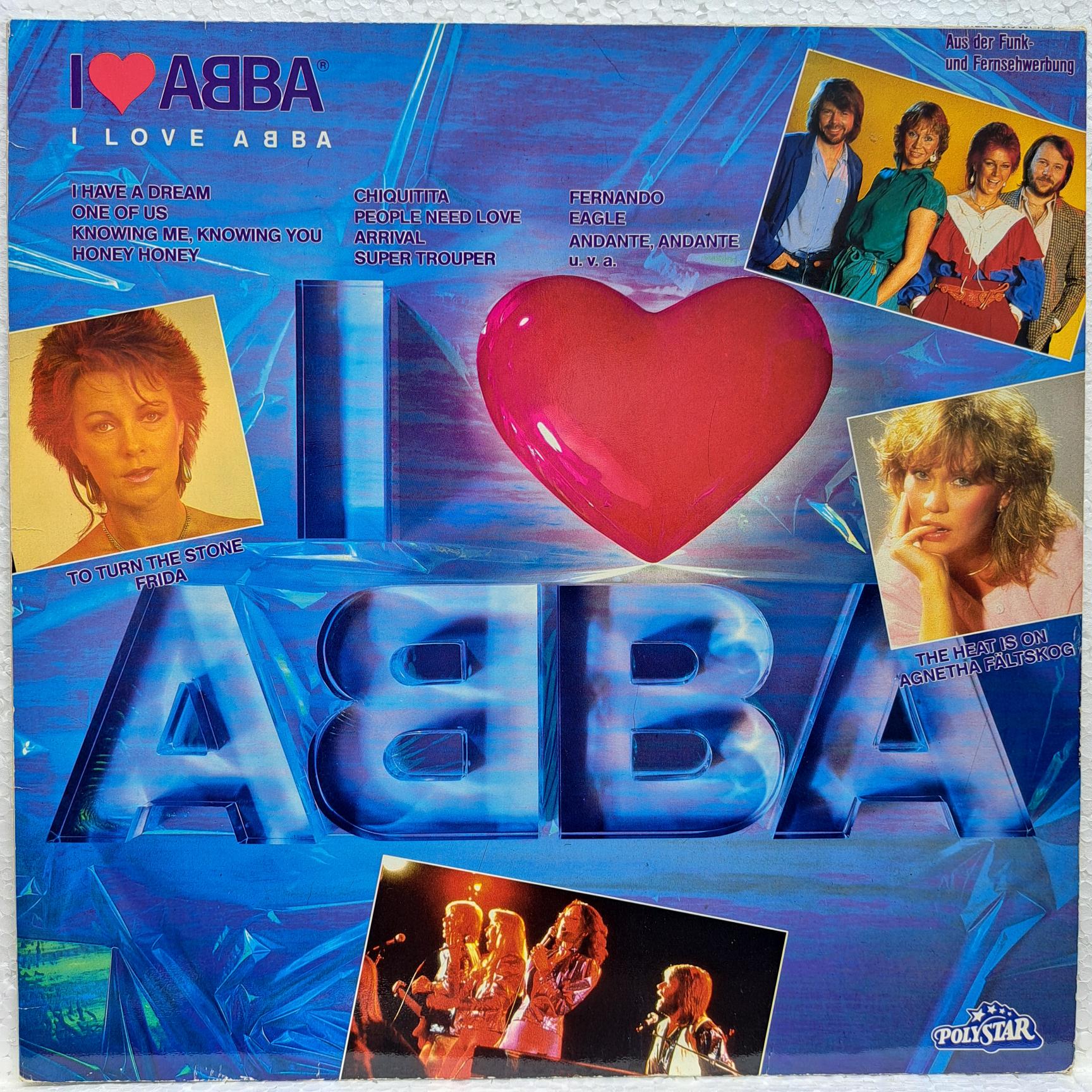 ABBA – I Love ABBA Disc VINIL LP VG+ (box8)