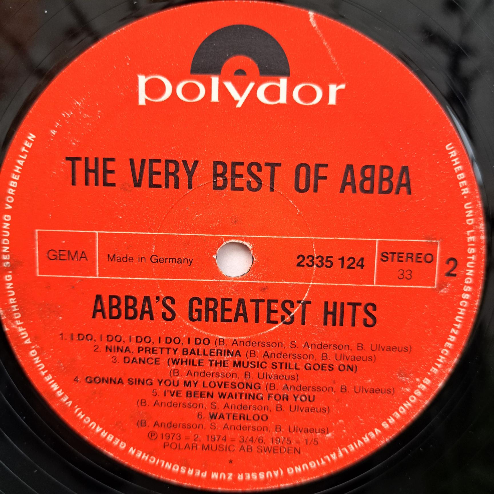 ABBA – The Very Best Of ABBA (ABBA's Greatest Hits) Disc VINIL LP VG- (R) - imagine 3