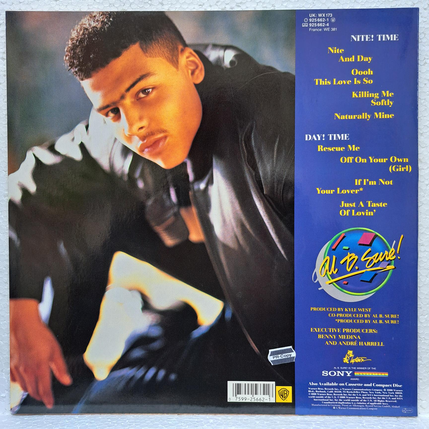 Al B. Sure! – In Effect Mode Disc VINIL LP VG+ (box8) - imagine 3