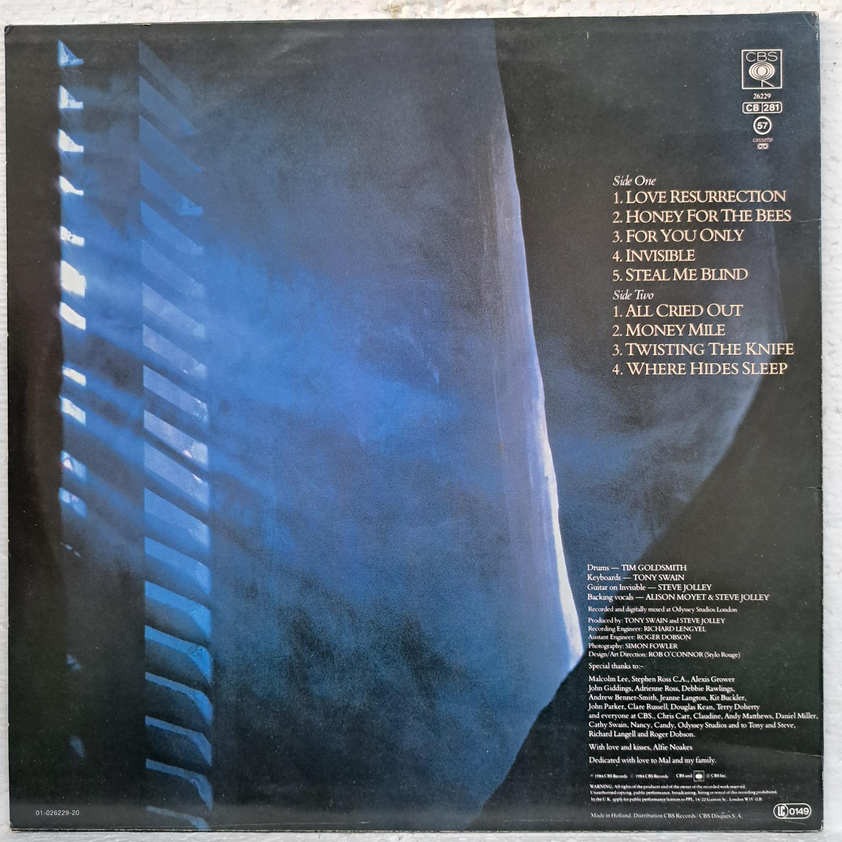 Alison Moyet – Alf Disc VINIL LP VG+ (box6) - imagine 2