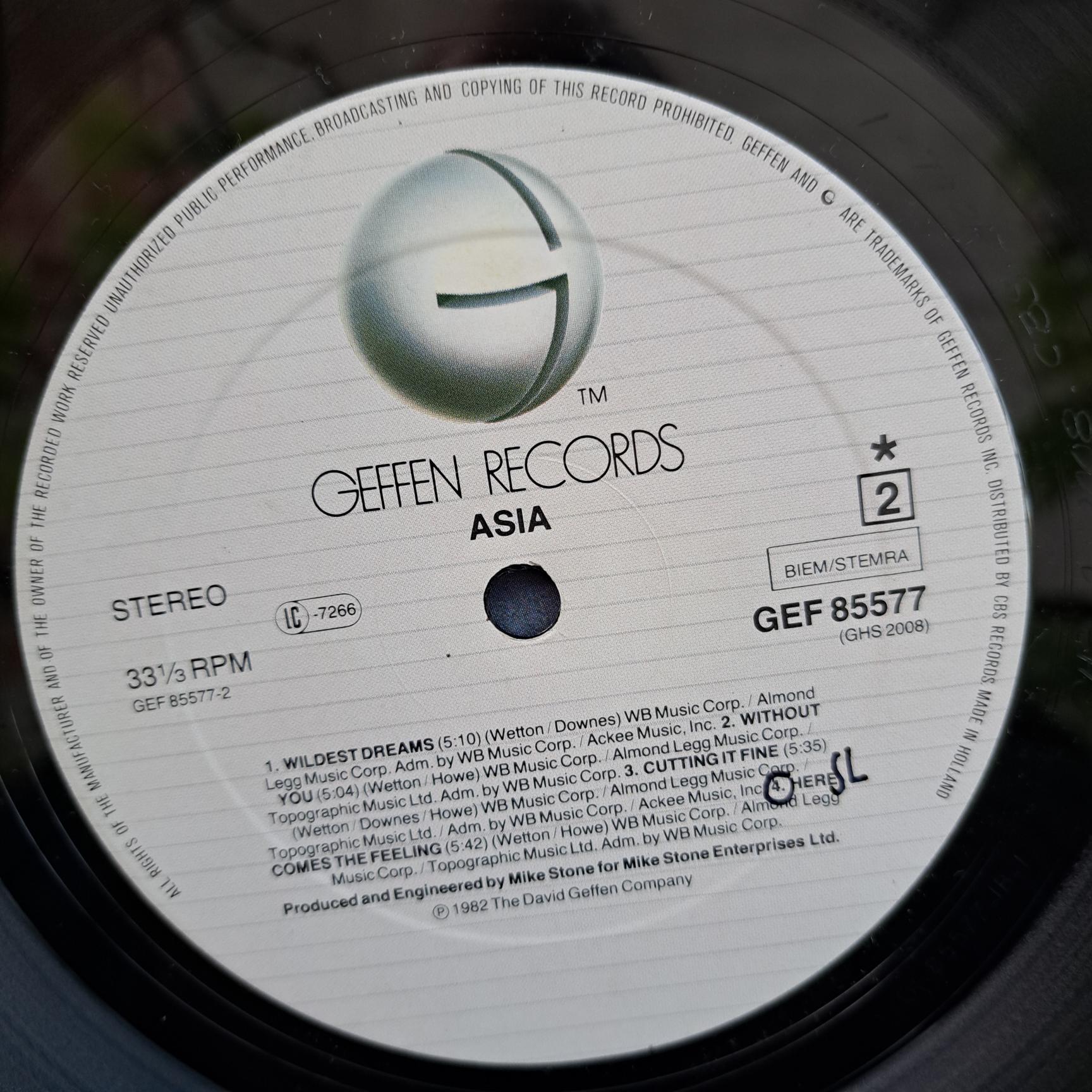 Asia – Alpha Disc VINIL LP VG+ (R) - imagine 2