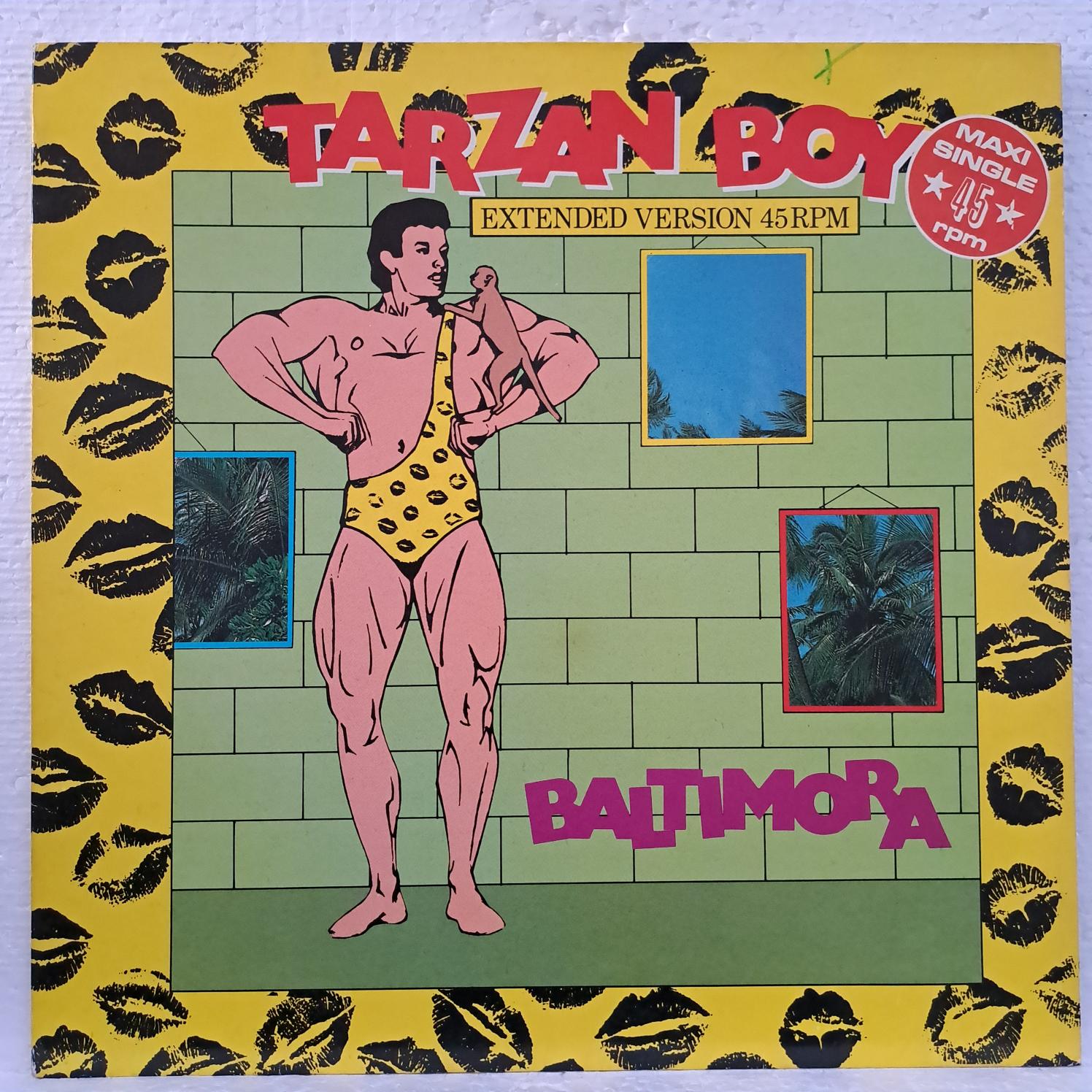 Baltimora – Tarzan Boy (Extended Version) Disc VINIL maxi VG+