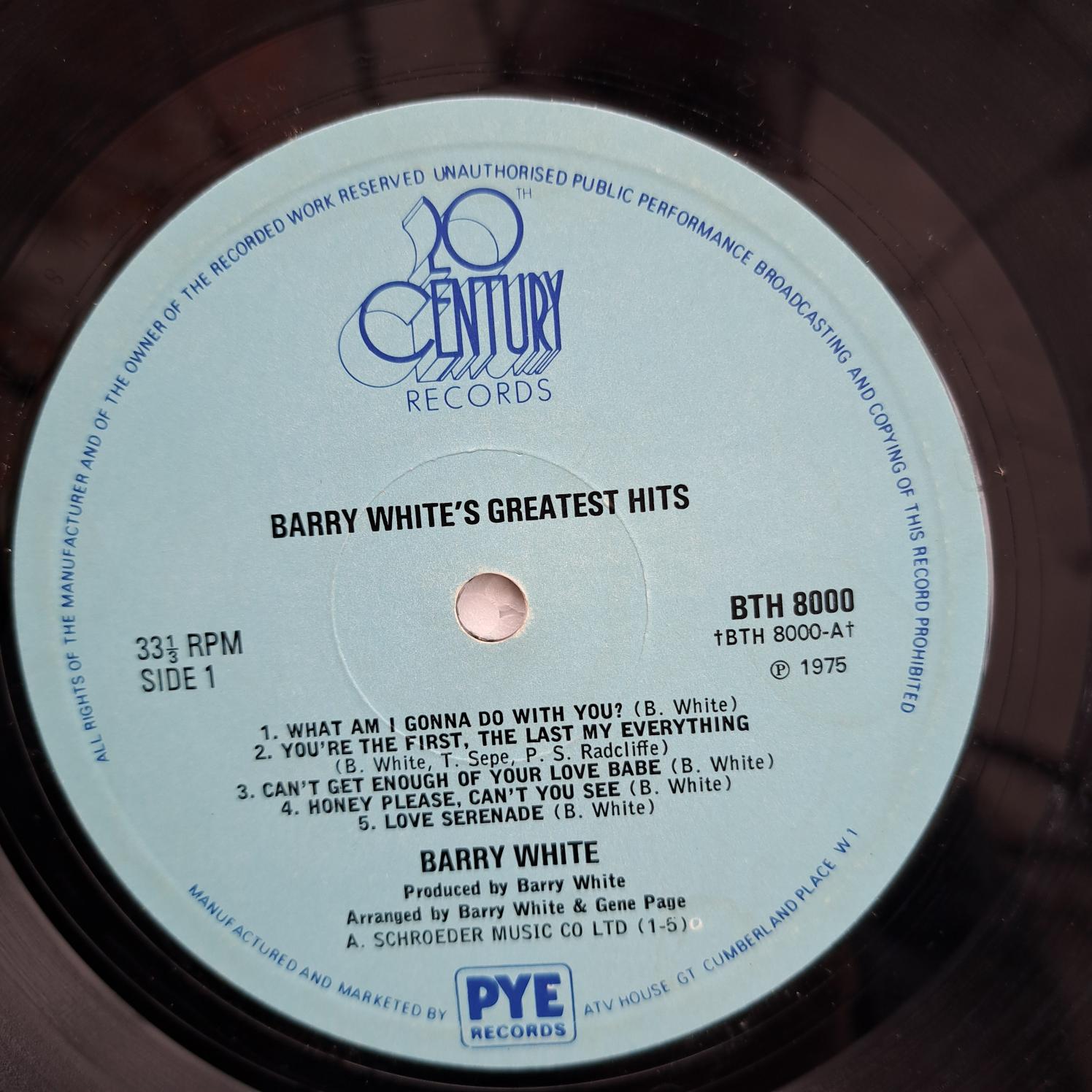 Barry White – Greatest Hits Disc VINIL LP VG VG+ (box5) - imagine 2