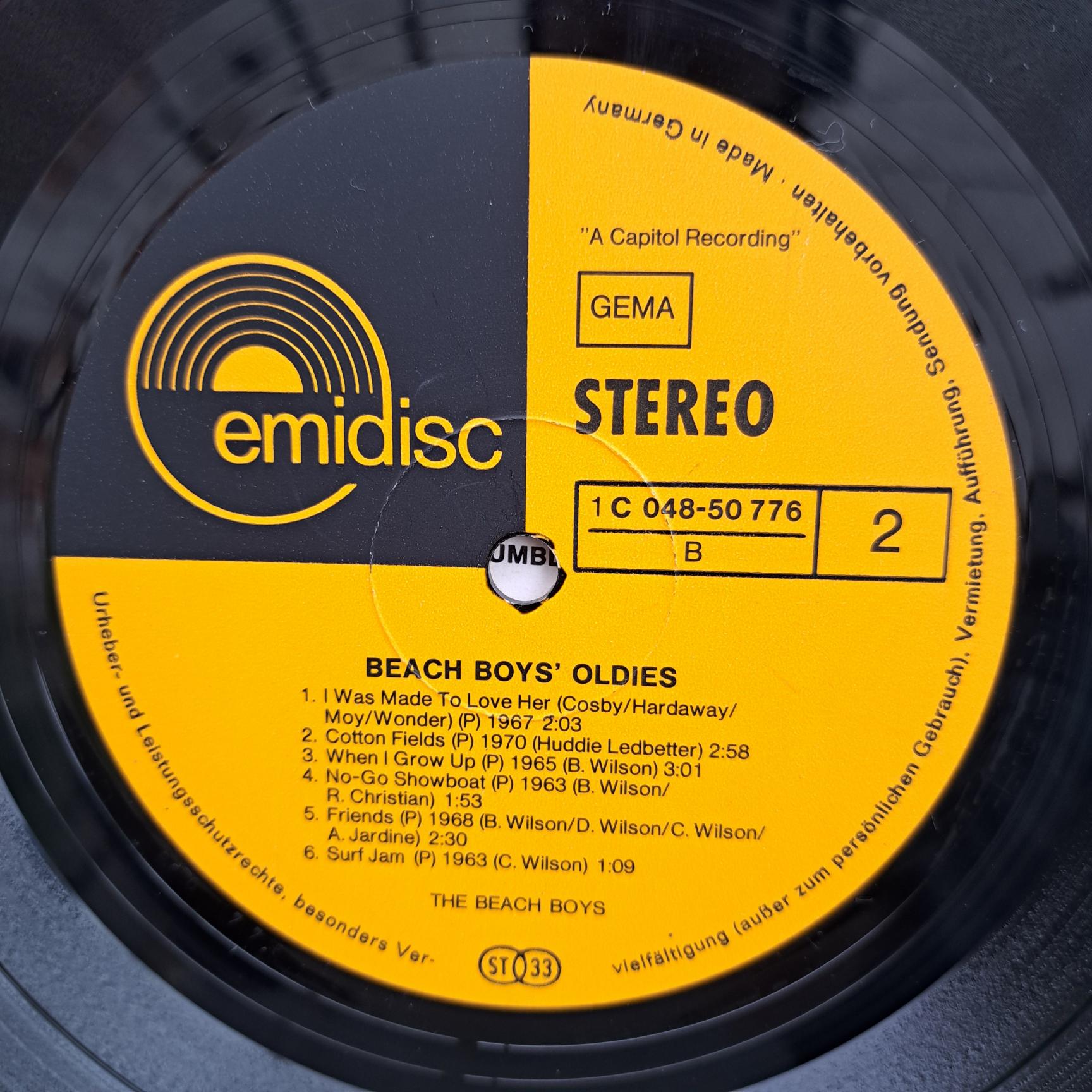 Beach Boys – Beach Boys' Oldies Disc VINIL LP VG+ (box5) - imagine 2
