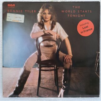 Bonnie Tyler – The World Starts Tonight    Disc VINIL LP VG+ (box6)