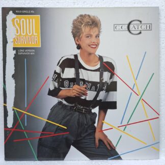 C.C. Catch – Soul Survivor (Long Version Survivor Mix)   Disc VINIL MAXI  VG+ (R)