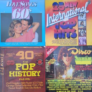 Cele mai bune melodi in 4 compilati Disc VINIL LP (DM21) Carl Douglas -The Cats - Middle Of The Road - Sweet - Teach In - Marmalade - Manfred Mann - Percy Sledge - Procol Harum - Edison Lighthouse - Lobo - Demis Roussos - Nazareth - Status Quo  ...