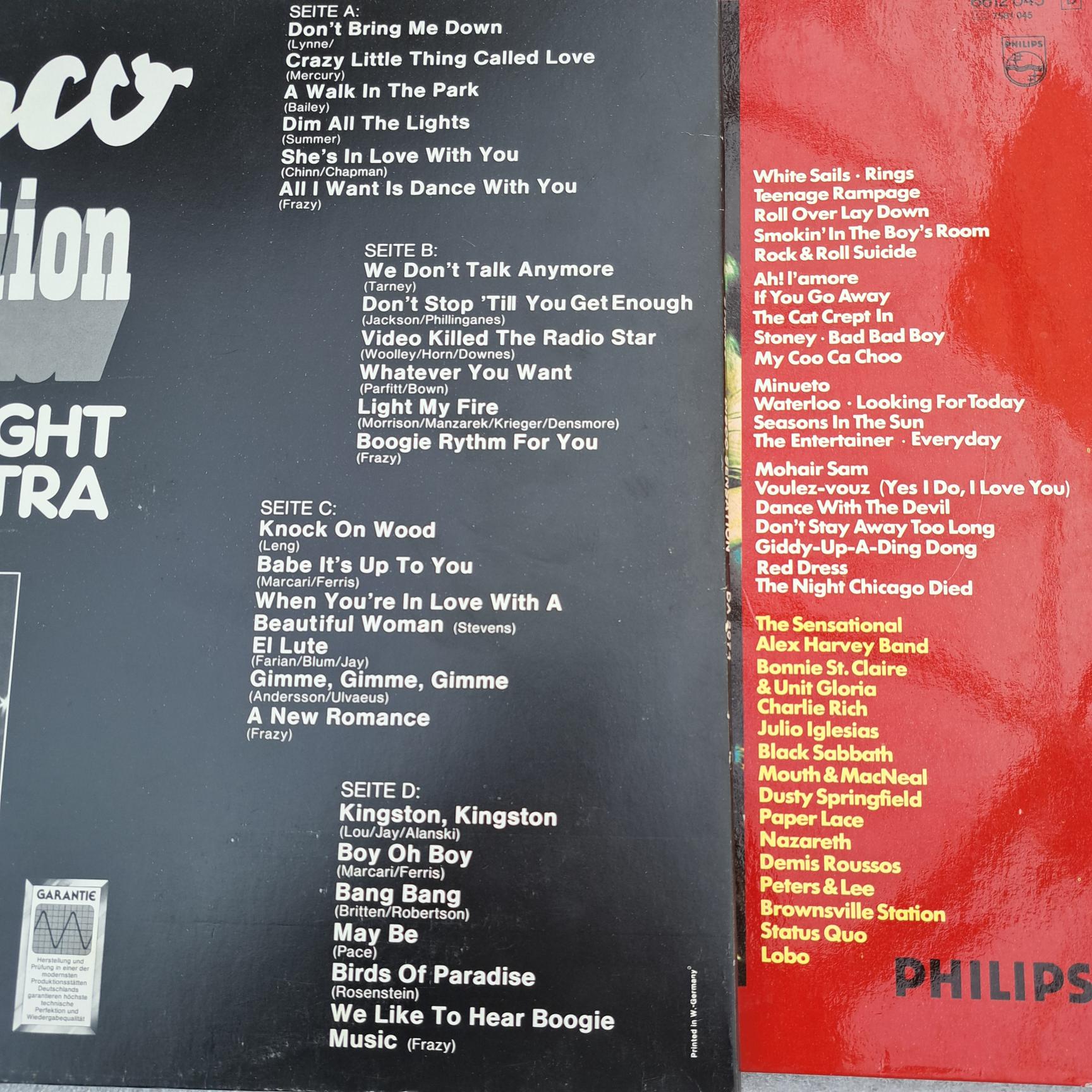 Cele mai bune melodi in 4 compilati Disc VINIL LP (DM21) Carl Douglas -The Cats - Middle Of The Road - Sweet - Teach In - Marmalade - Manfred Mann - Percy Sledge - Procol Harum - Edison Lighthouse - Lobo - Demis Roussos - Nazareth - Status Quo ... - imagine 5