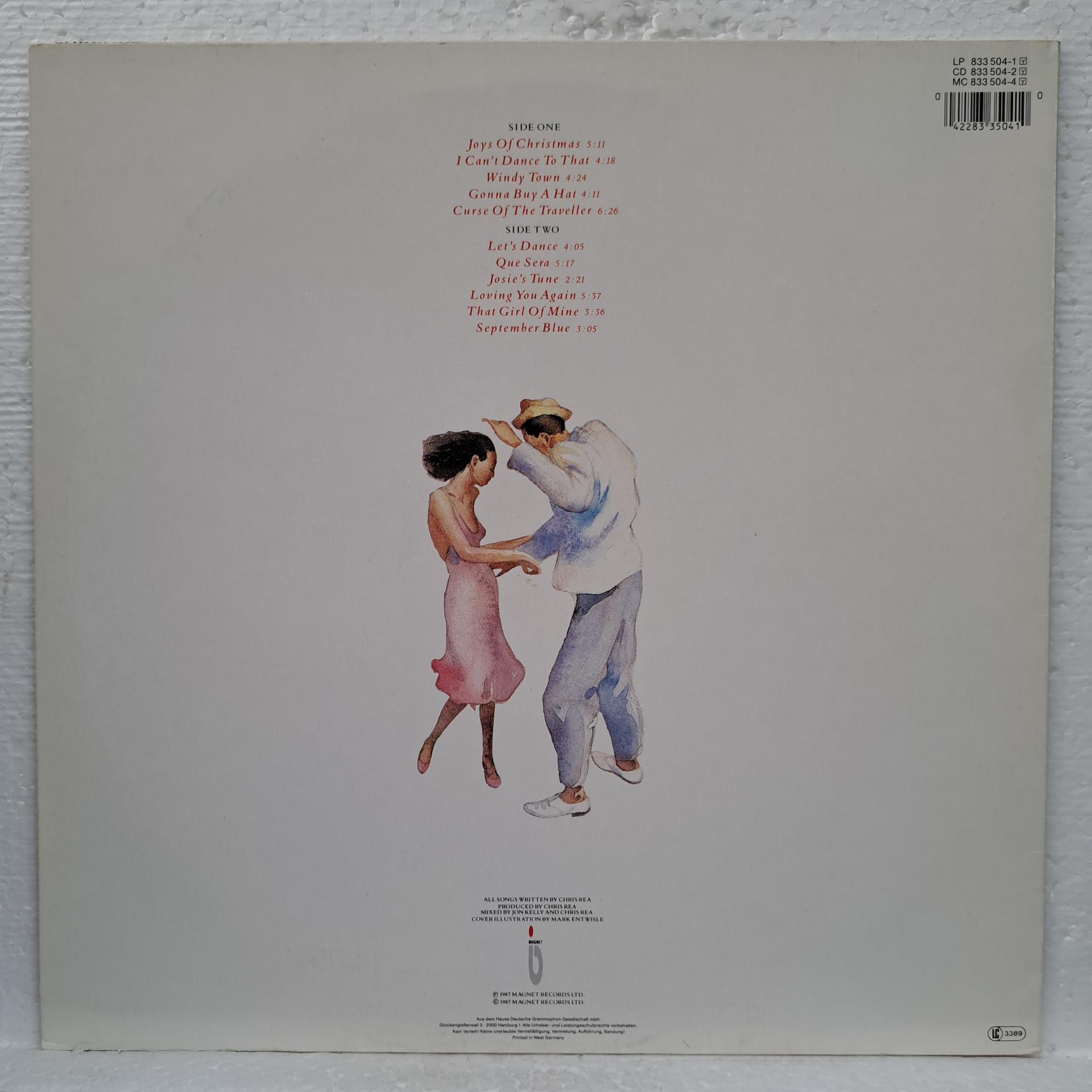 Chris Rea – Dancing With Strangers Disc VINIL LP VG+ (box4) - imagine 2