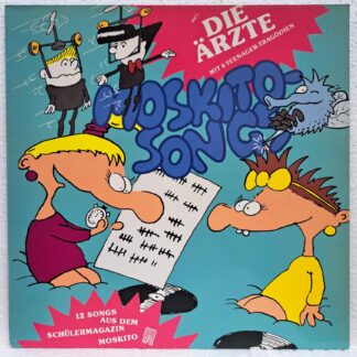 Die Ärzte ‎– Moskito-Songs   Disc VINIL LP VG VG+ (box3)