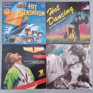 Kuschelrock Hits 4 compilatii  9 discuri Disc VINIL LP  VG+ (box5:1)