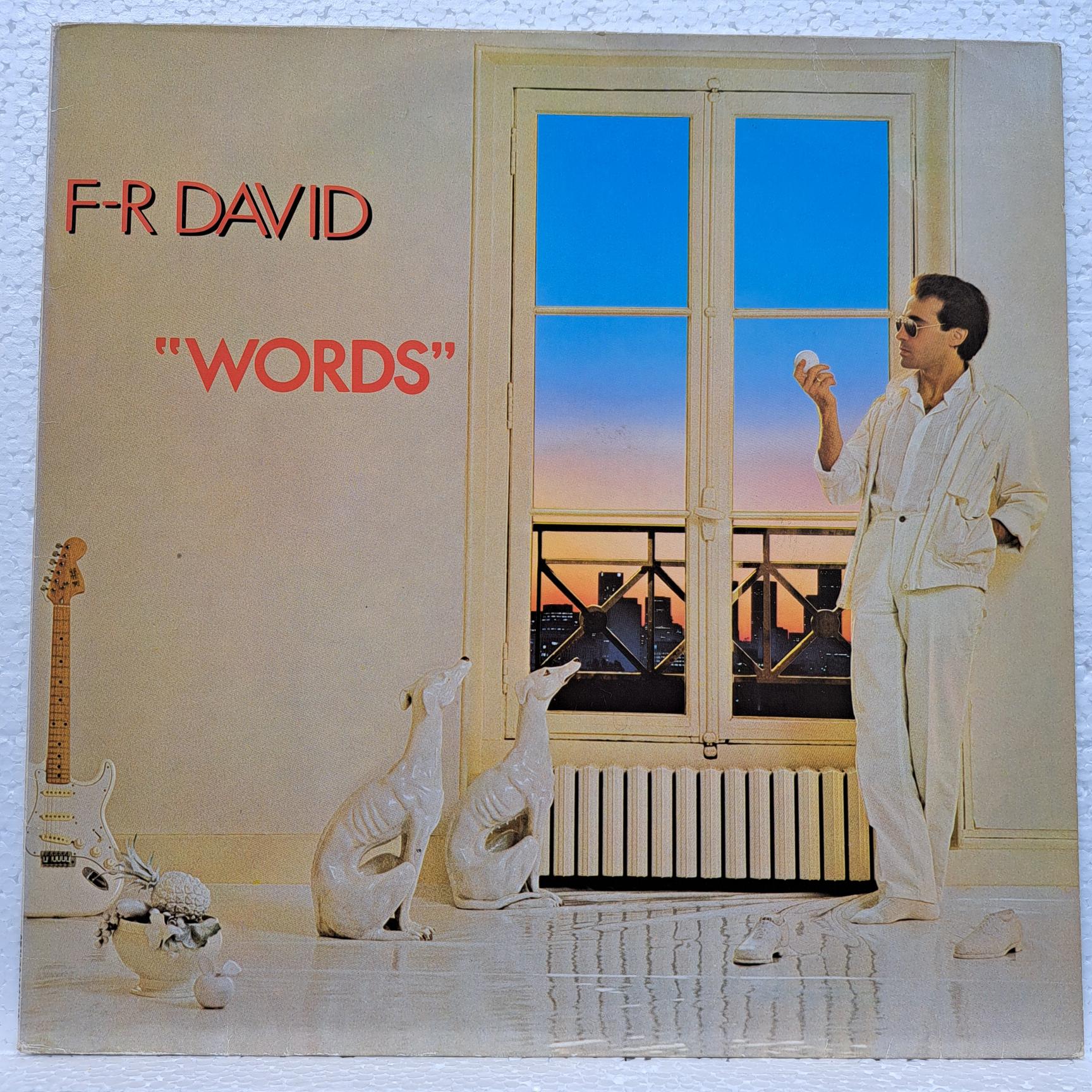 F-R David – Words Disc VINIL LP VG VG+