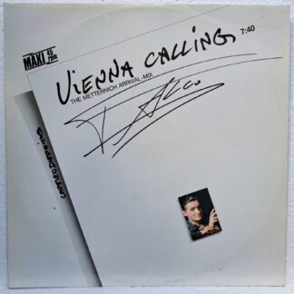 Falco – Vienna Calling (The Metternich Arrival-Mix)  Disc VINIL maxi  VG+ (box8)