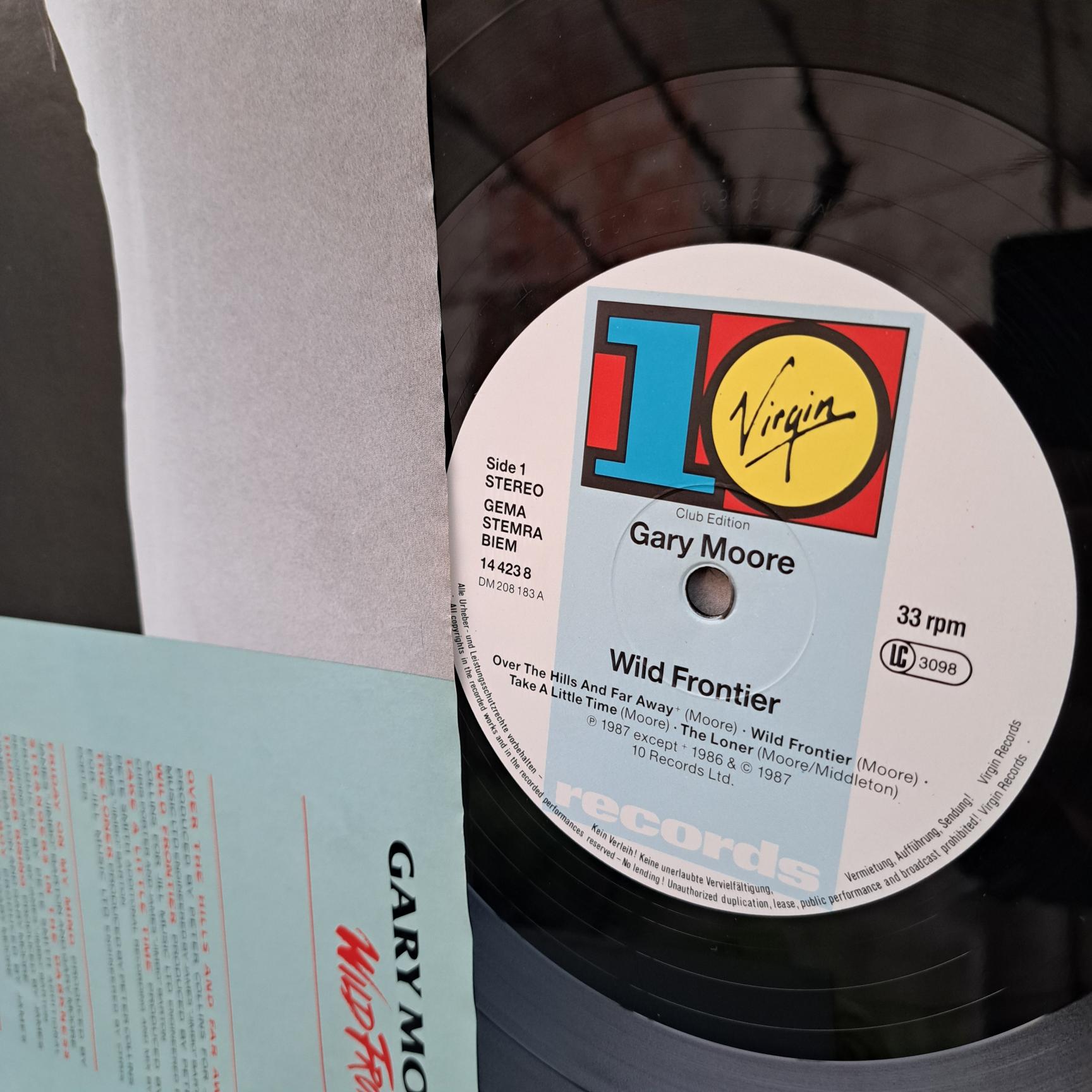 Gary Moore – Wild Frontier Disc VINIL LP VG VG+ - imagine 4