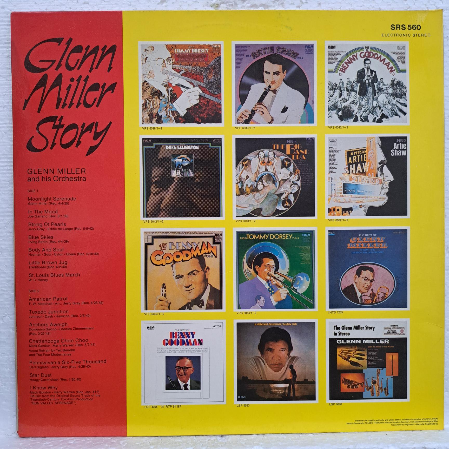 Glenn Miller And His Orchestra – Glenn Miller Story Disc VINIL LP VG VG+ (box5) - imagine 3