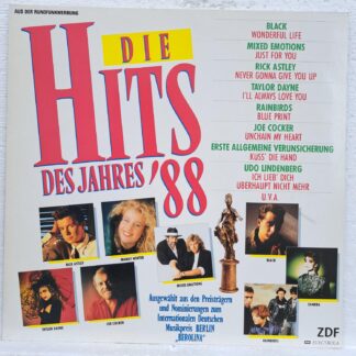 Hits  '88  Disc VINIL LP VG VG+ (box4) Camouflage, Sandra, Rick Astley, Joe Cocker, Mixed Emotions  ...