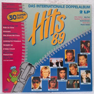 Hits 89 - Disc VINIL 2LP VG Technotronic, Blue System, Black Box, Roy Orbison, Roxette, Camouflage, Sydney Youngblood (R)
