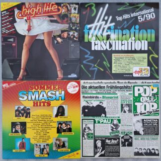 Hituri ani 80 - 4 bucati Disc VINIL LP VG +  (DM23)   Opus - Yello - Bryan Adams - Steve Allen - Alannah Myles - Gary Morre - Snap - INXS - Depeche Mode - T Pau -Daylor Dayne -Sandra  ...