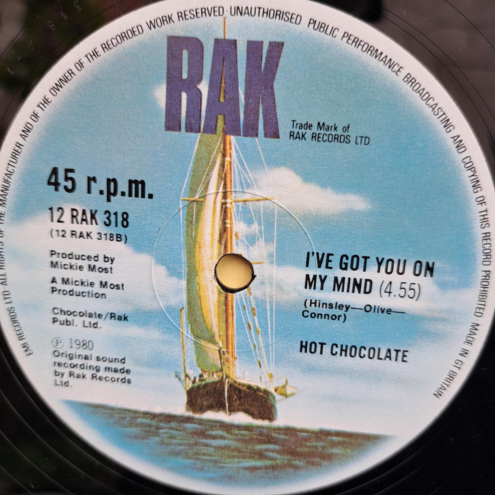 Hot Chocolate – Are You Getting Enough Of What Makes You Happy? Disc VINIL MAXI VG+ (box6) - imagine 2